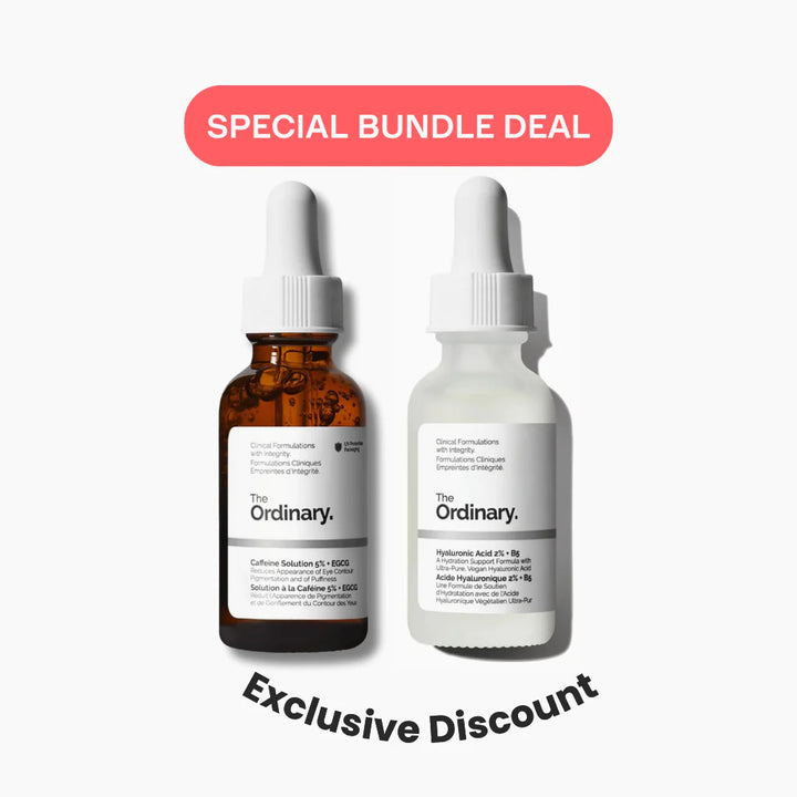 Ordinary Hyaluronic Acid + Caffeine Solution Bundle - My Store